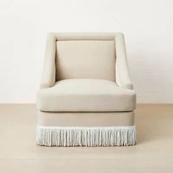 Velvet Accent Chair with Fringe - Opalhouse™ designed with Jungalow™