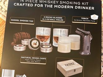 14 piece Bourbon Smoker Kit