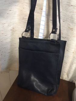 Navy blue bag