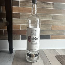 Empty Kettle One 4.5 Liter Bottle 