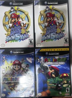 9 Gamecube Games In Box 