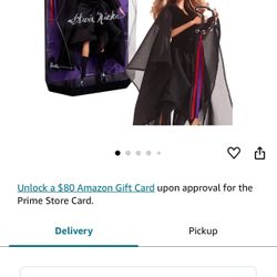 Barbie Music Series Doll, Stevie Nicks Collectible Wearing Velvety Black Dress with Tambourine Accessory & Doll Stand