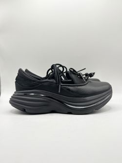 HOKA Bondi Mary Jane Black Women’s 6 Men’s 5 1171546-BBLC