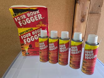 BUG HOUSE FOGGER - 5 Can Lot