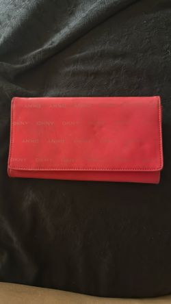 DKNY red Wallet 