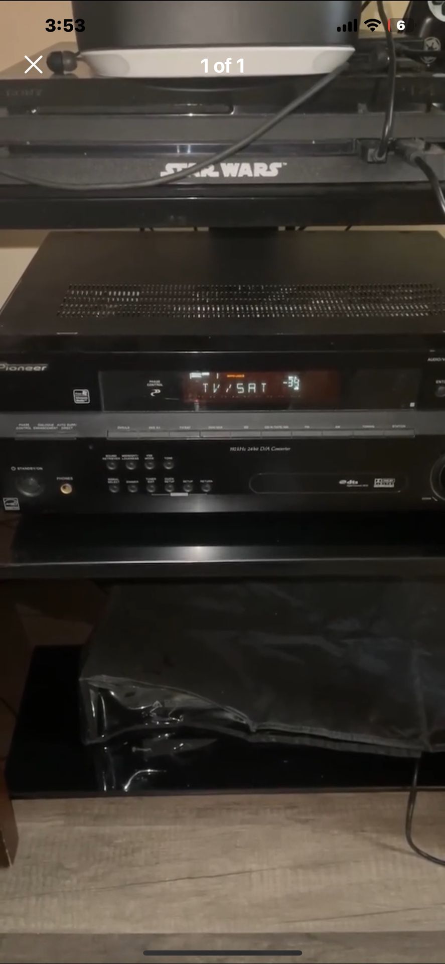 Pioneer receiver