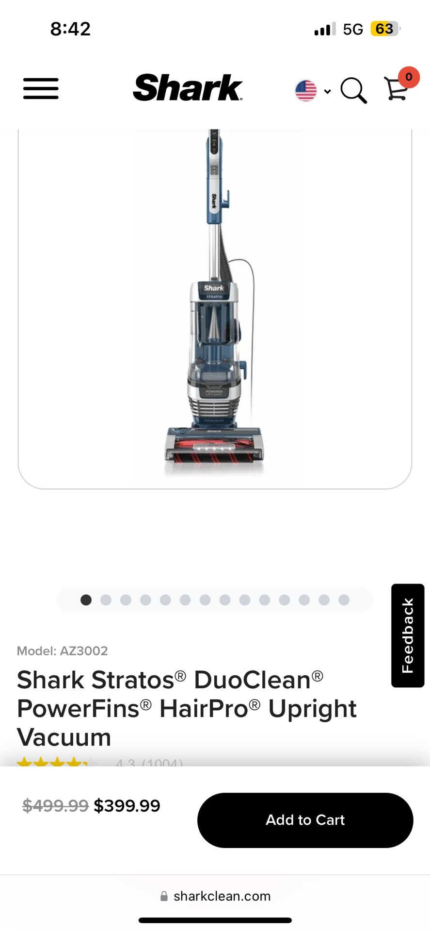 Shark Vacuum - in Box, New Never Used