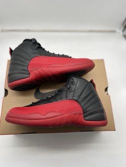 Jordan 12 black and red