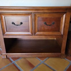 All Wood File Cabinet.