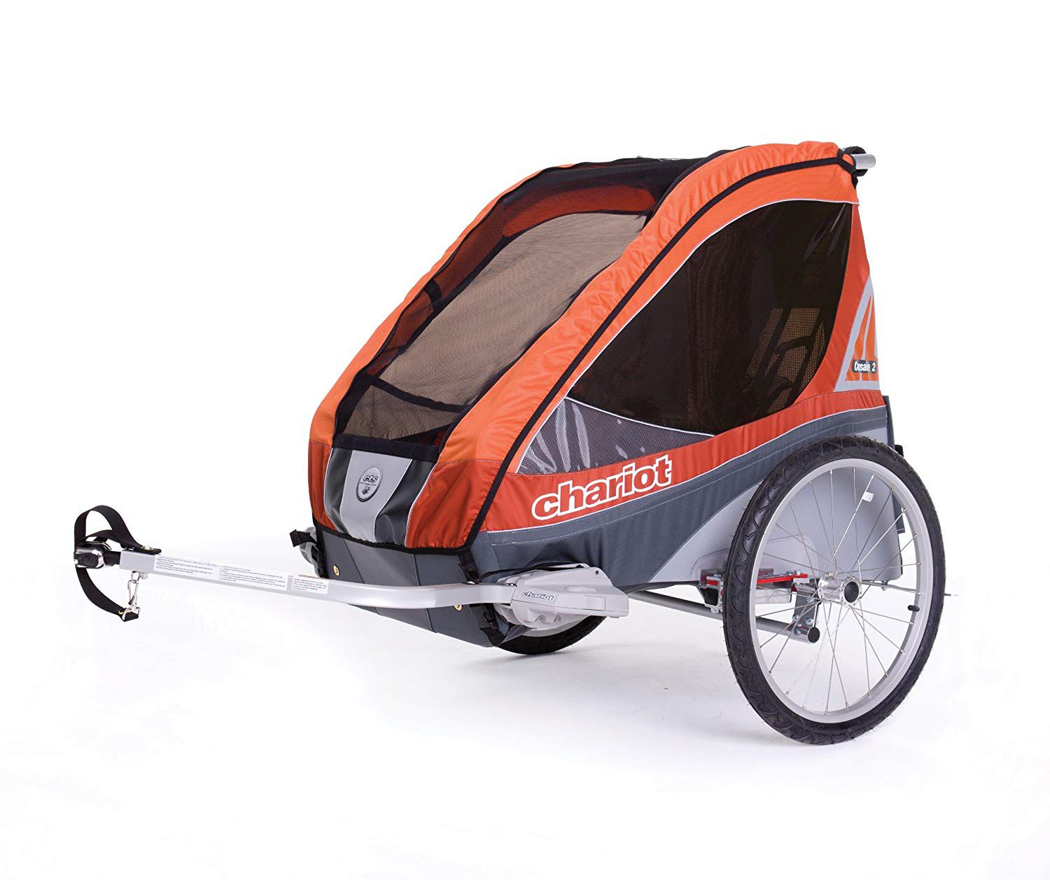 NEW Chariot Corsaire 1 Carrier Apricot Red Grey Multi Sport Bike Bicycle Trailer