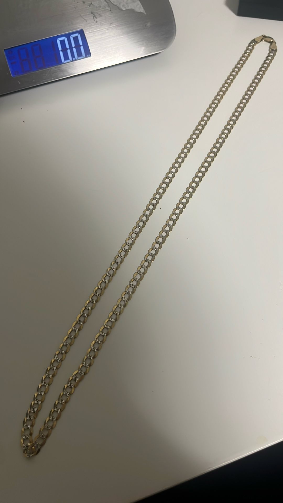 Cuban link chain 14k