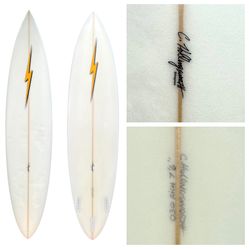Lightning Bolt 7’6” Surfboard Pintail Mid length 