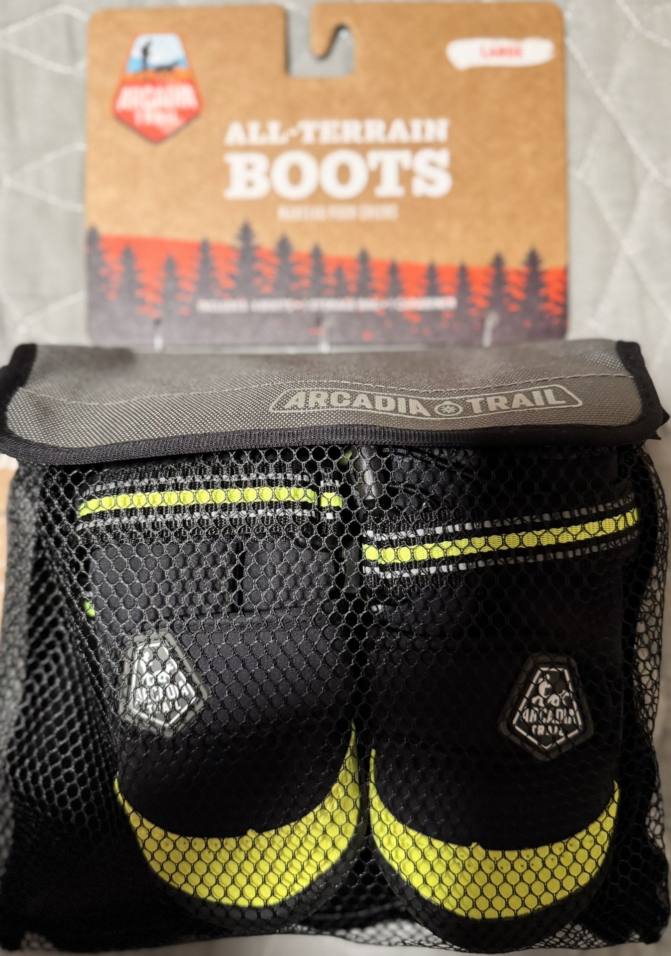 Arcadia trail all terrain boots for dogs size large