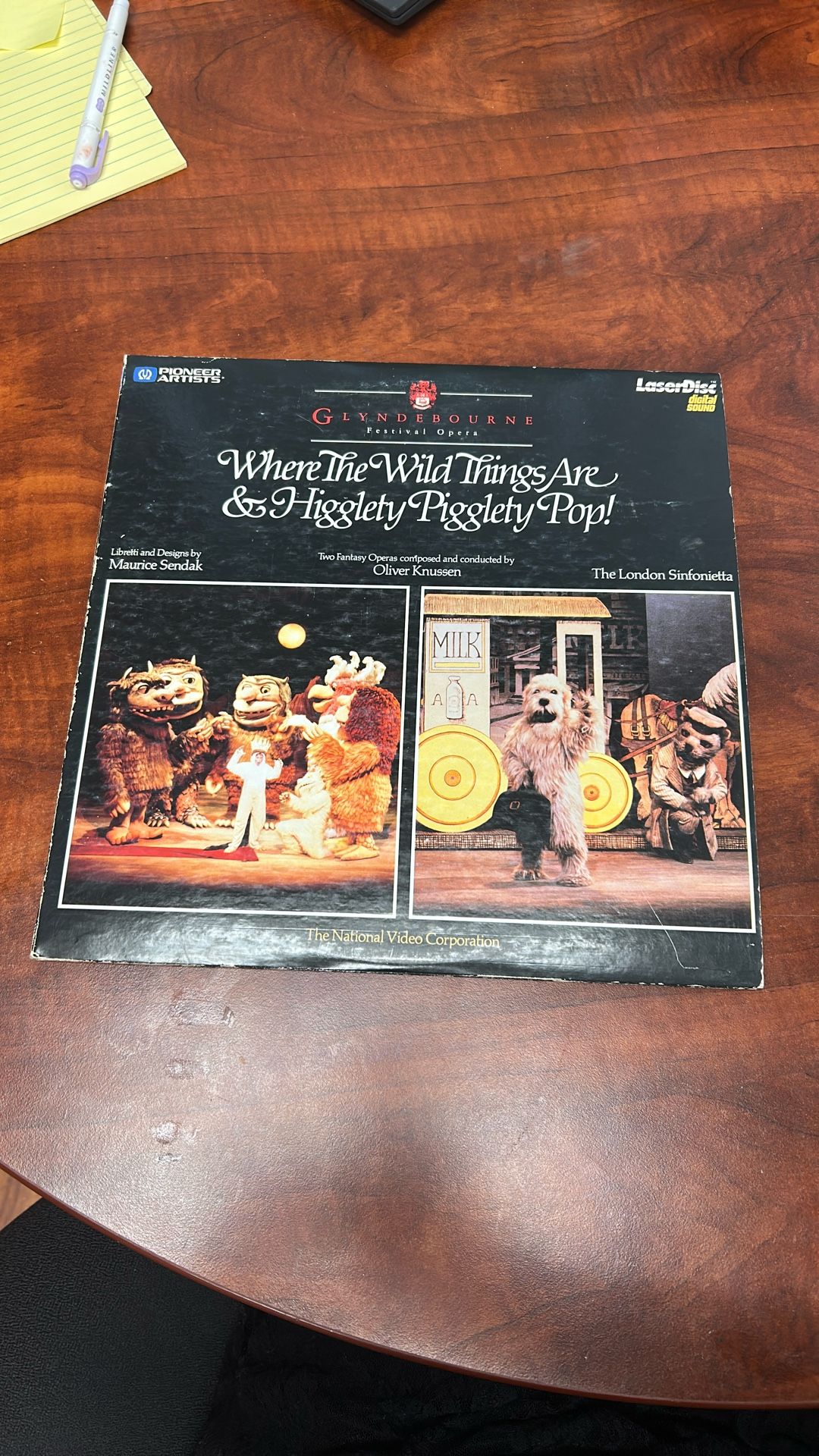 Where the Wild Things Are & Higglety Pigglety Pop! LASER DISK