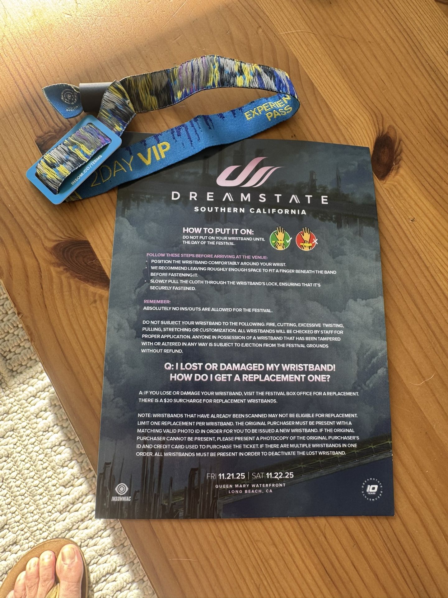 DREAMSTATE VIP 2 Day Pass