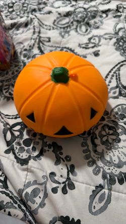 Squishy Halloween pumpkin