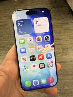 iPhone 16 Pro 128gb Black Titanium Unlocked 