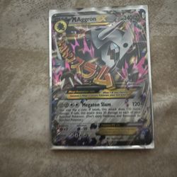 Aggron Ex Pokémon Card 