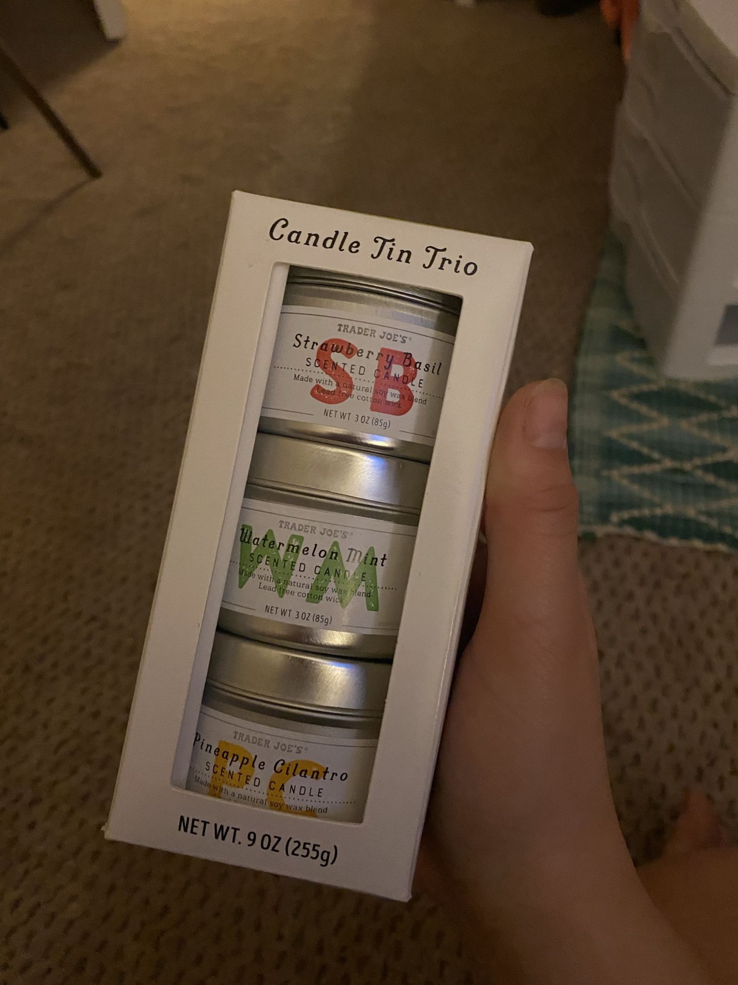 Trader Joe’s seasonal summer mini candles