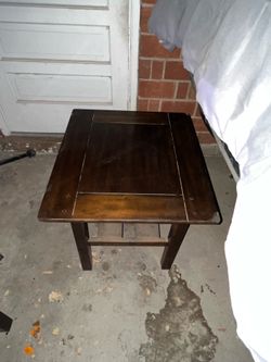 Brown Coffee Table Square End