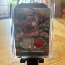 2024 Topps Tribute Joey Votto Dual Patch /99