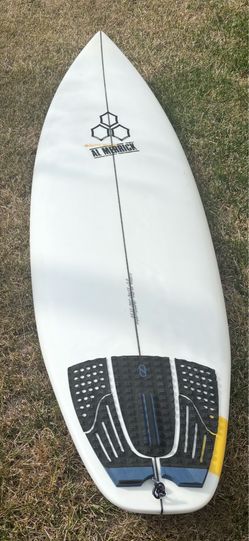 Happy Everyday. Channel Islands. Surfboard
