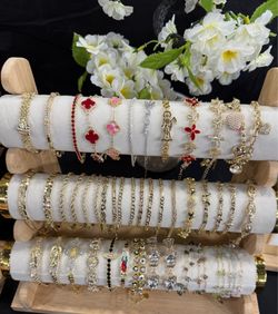14K gold-filled bracelets