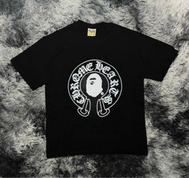 BAPE x Chrome Hearts Collab Graphic Tee