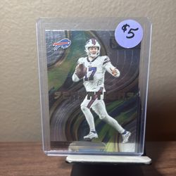 Josh Allen 2022 Sensations panini select #No. SEN-2