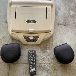 12”Overhead DVD Combo