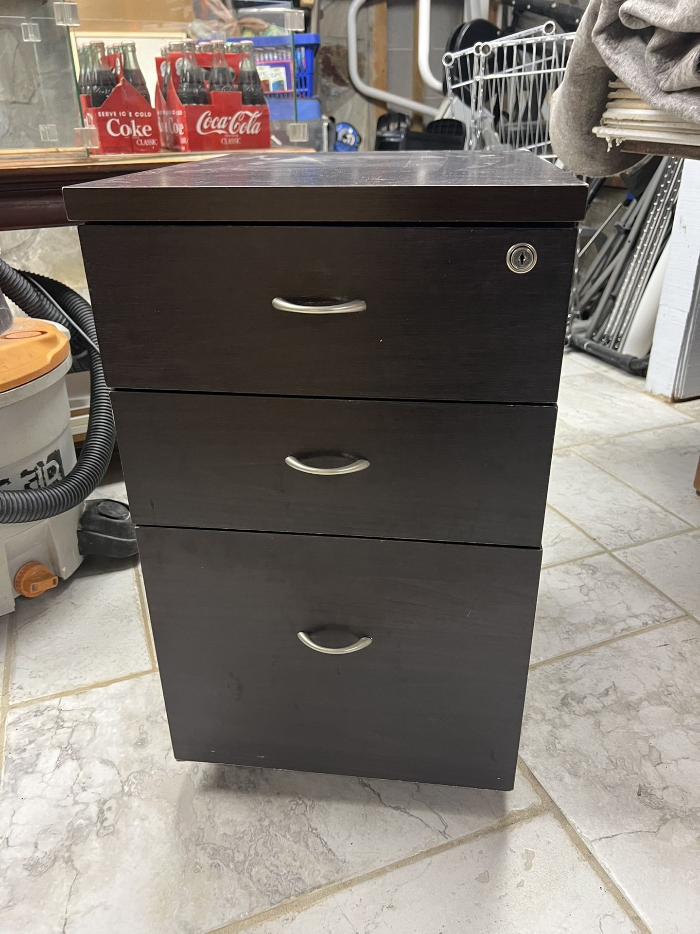 Wooden Filing Cabinet