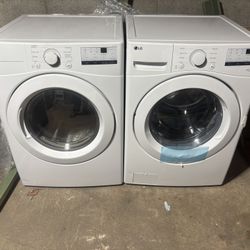 LG Washer And Electric 220v Dryer New