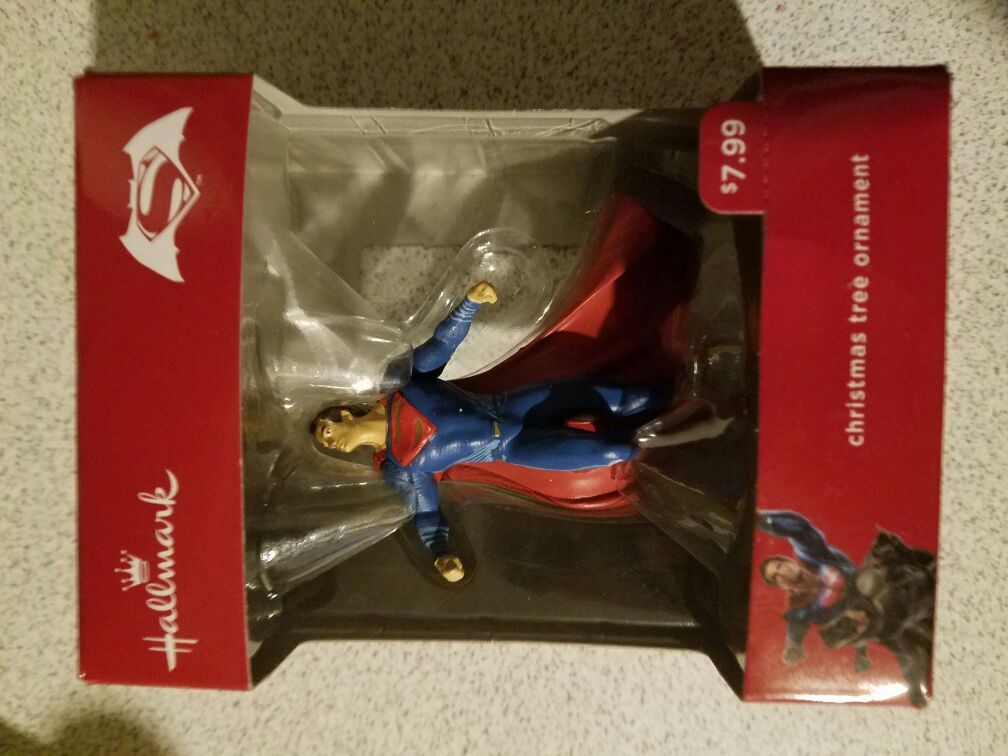 Brand new superman ornament