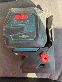 Bosch laser dot and line