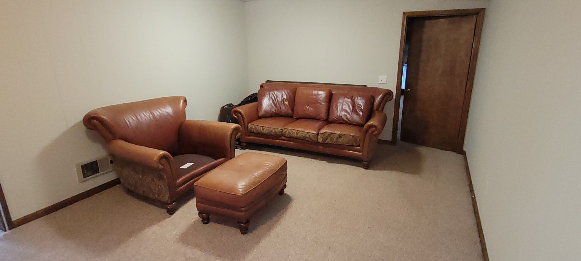 Beautiful Real Leather Couches