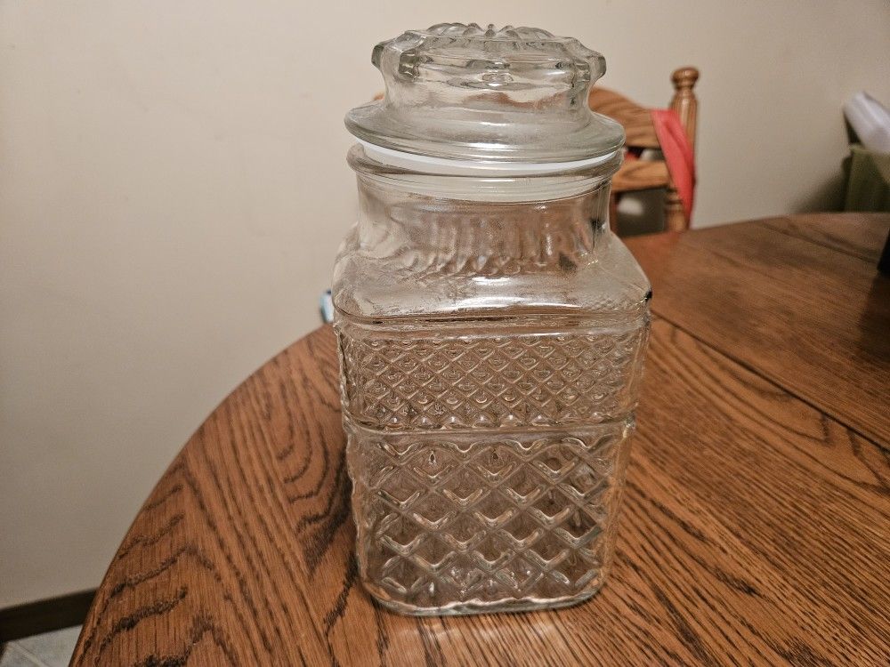 Anchor Hocking Wexford Glass Canisters