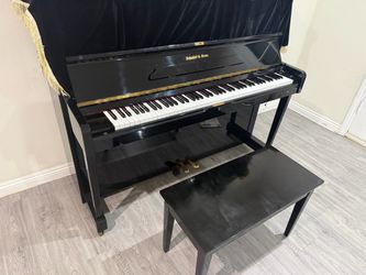 Schafer & Sons Upright Piano with Bench