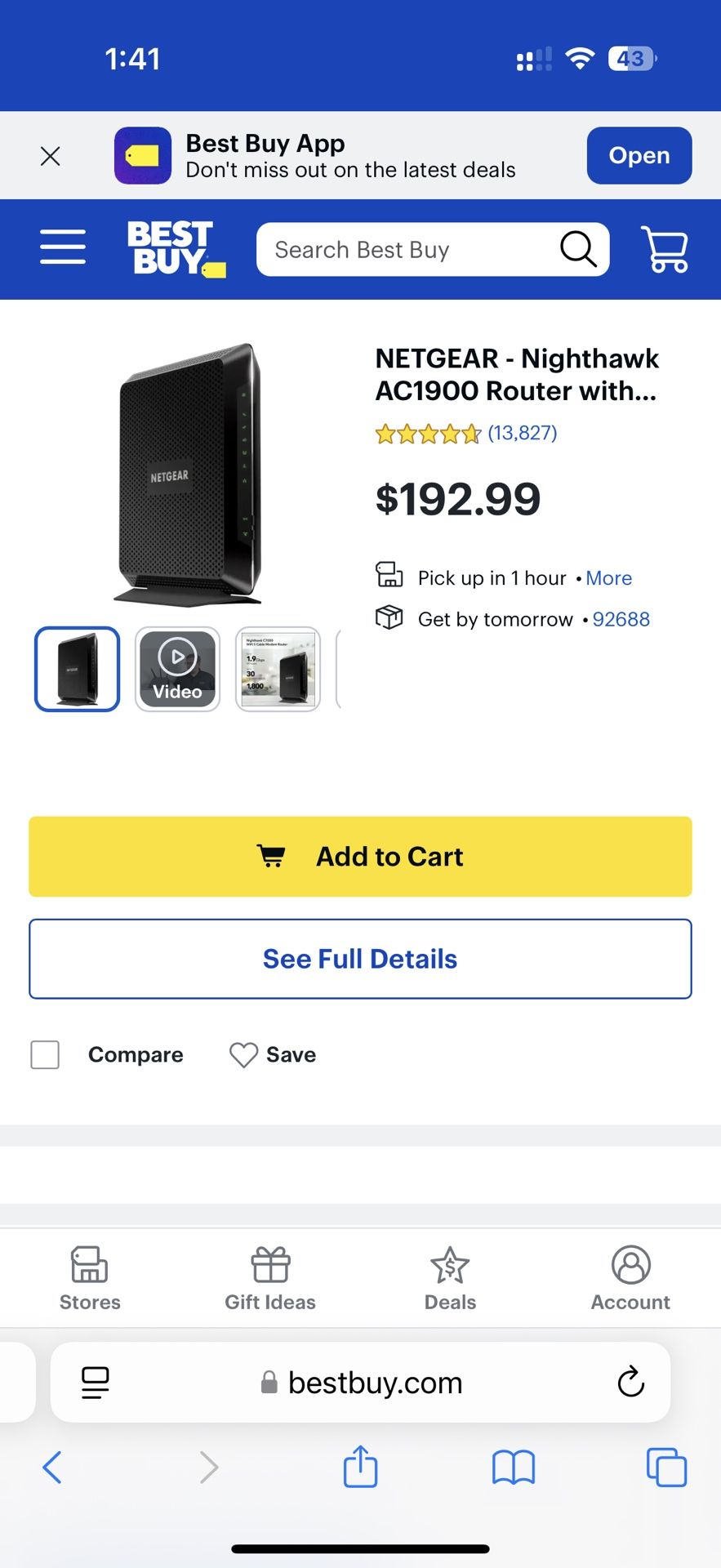 Netgear Modem Router Combo