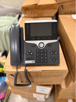 Pre-Owned Cisco CP 8811 VoIP Phone with Handset and Stand - Charcoal