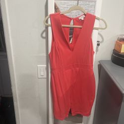 Orange/ Pink Dress 