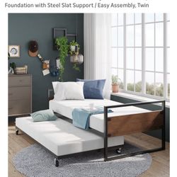 Daybed With Roll Out Trundle Bed
