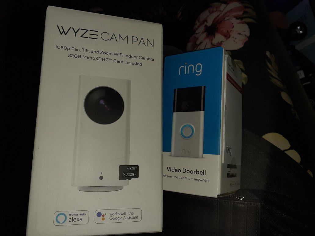 Ring doorbell & Waze camera