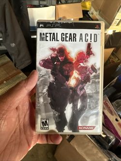 PSP Metal Gear Acid Game