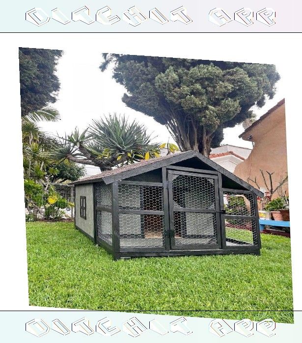 adult onto Weather-Safe Dog Houses in Any Size - Protection in Every Season