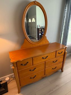 Solid Wool 7 Drawer Dresser