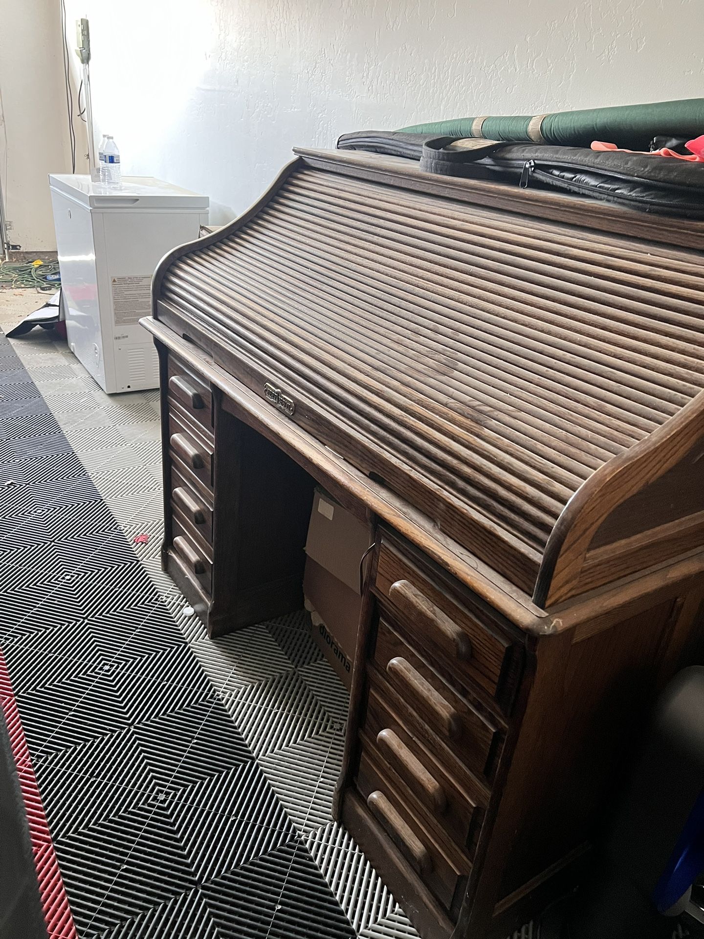 Antique Roll Top desk 