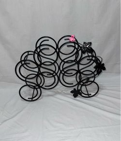 Metal Wine Rack 8 Bottles