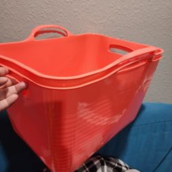 2 Large Container Bins NEW!