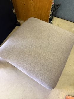 Grey Ottoman