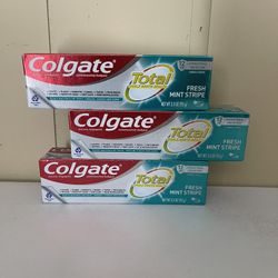 Colgate Total Fresh Mint Stripe Toothpaste 